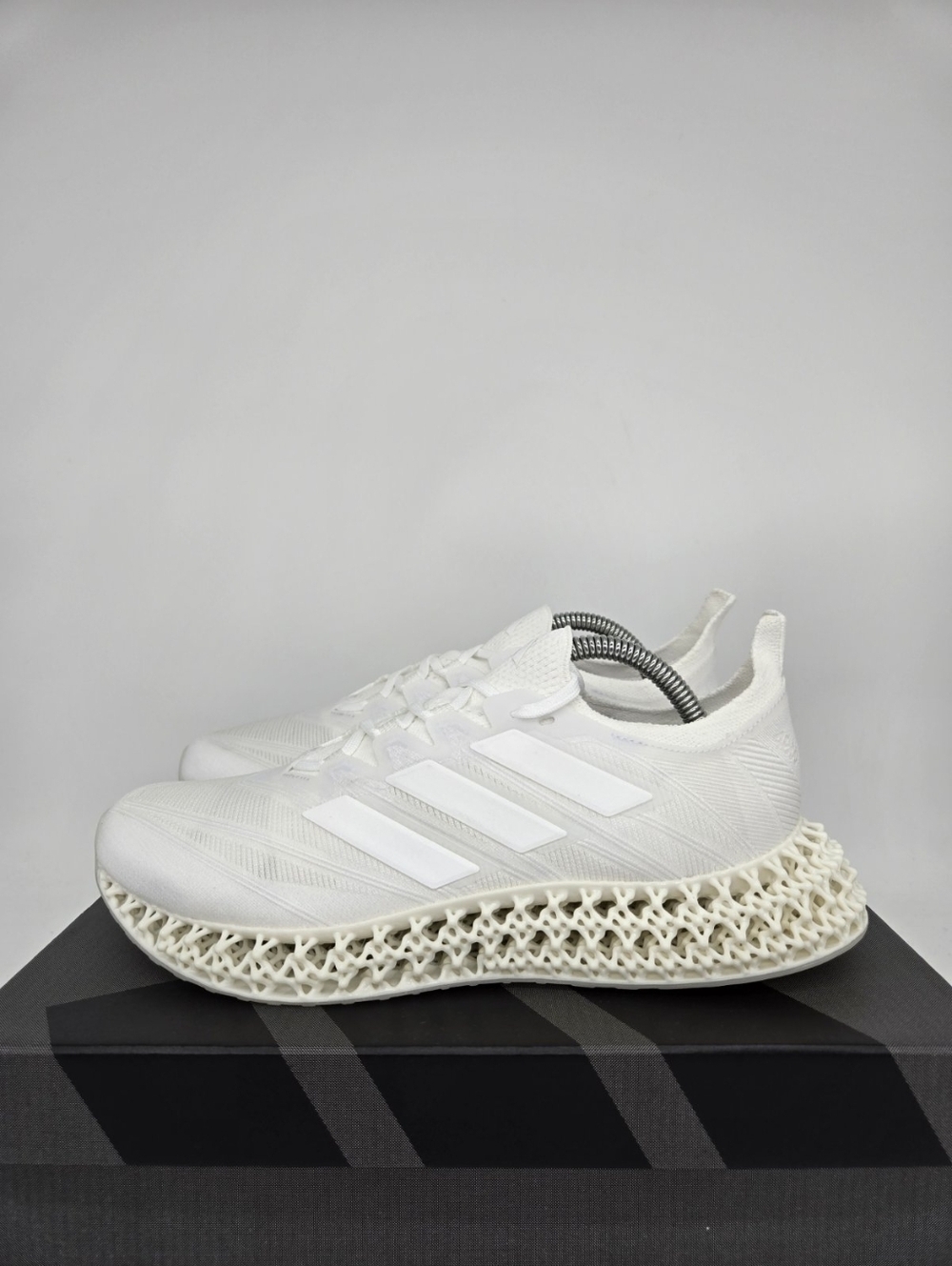 Adidas Women's 4DFWD 4 Triple White Running Shoes Size 8.5 New